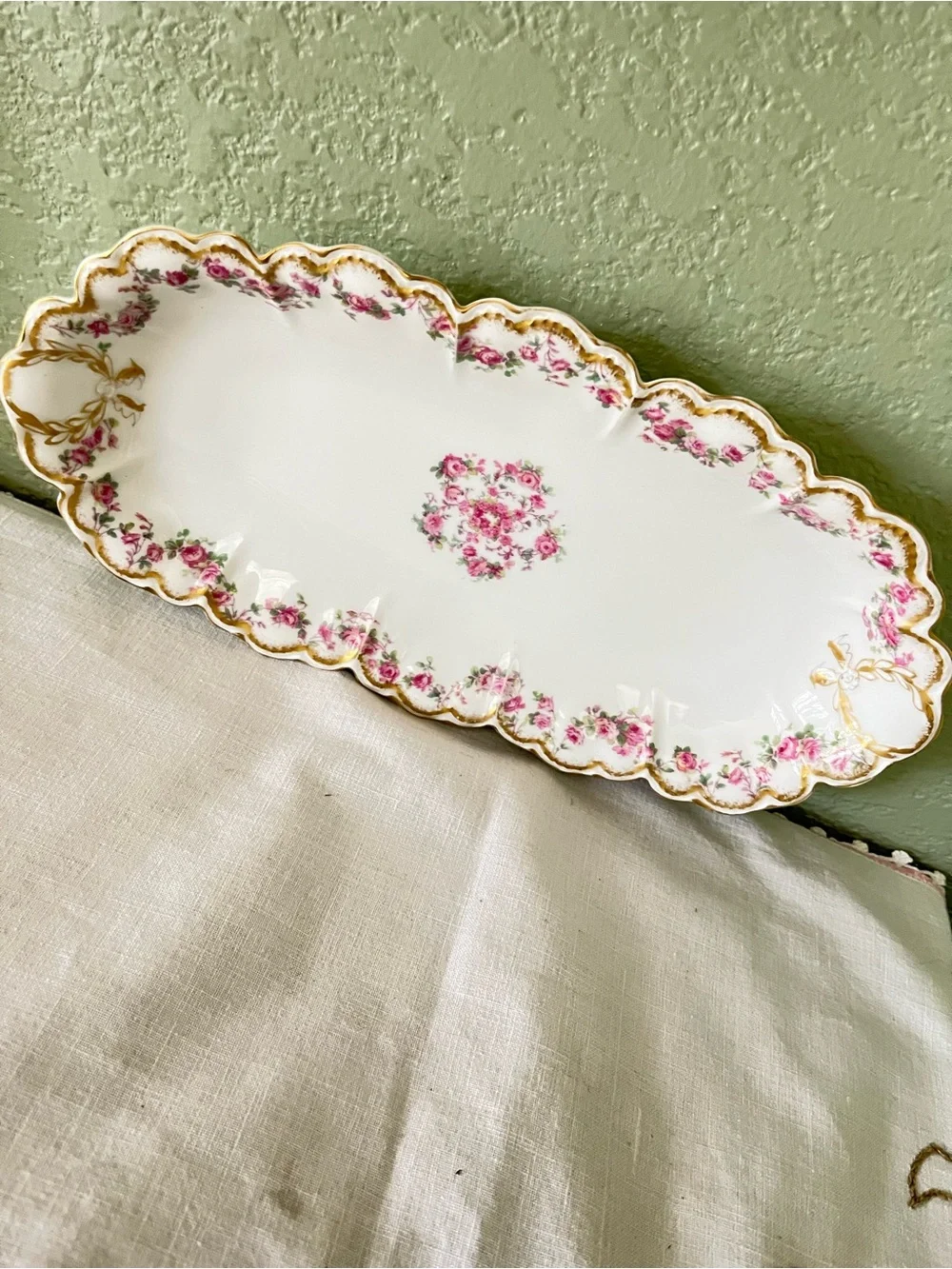 Antique Haviland Limoges Schleiger 39C Platter